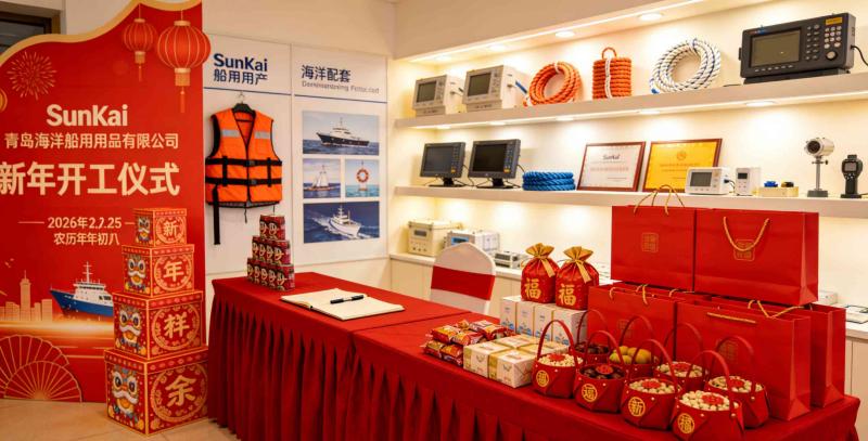 Qingdao SunKai Marine 2026 Yeni Yıl Açılış Törenini Düzenledi