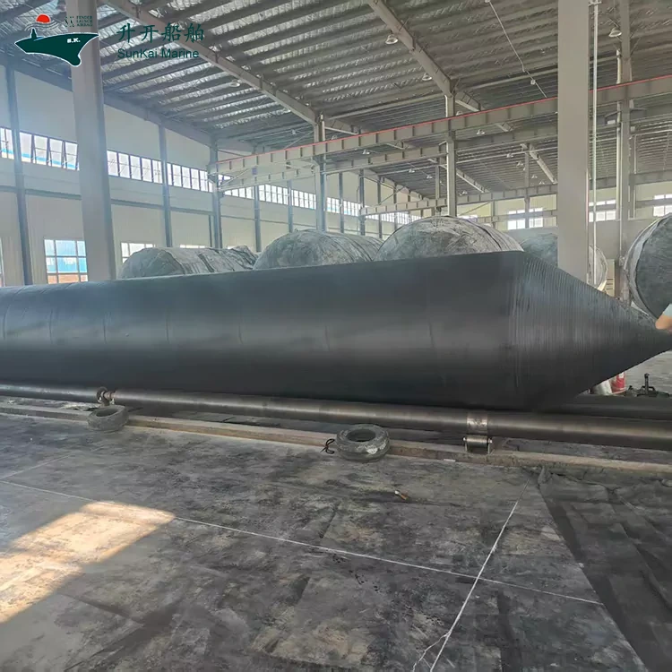 Qingdao SunKai Yüksek Basınçlı Basınca Dayanıklı Deniz Hava Yastıkları Güney Kore'ye Teslim Edildi